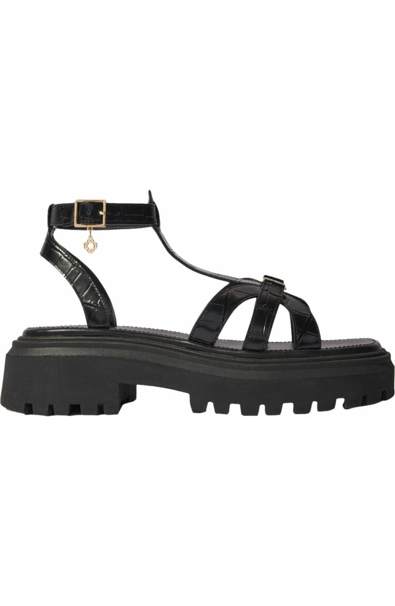 maje Flat sandals with tread, Main, color,