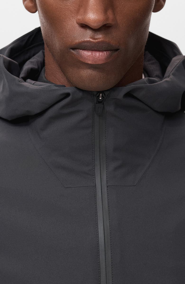 MANGO Water Repellent Thermolite<sup>®</sup> Hooded Jacket, Alternate, color, Dark Green