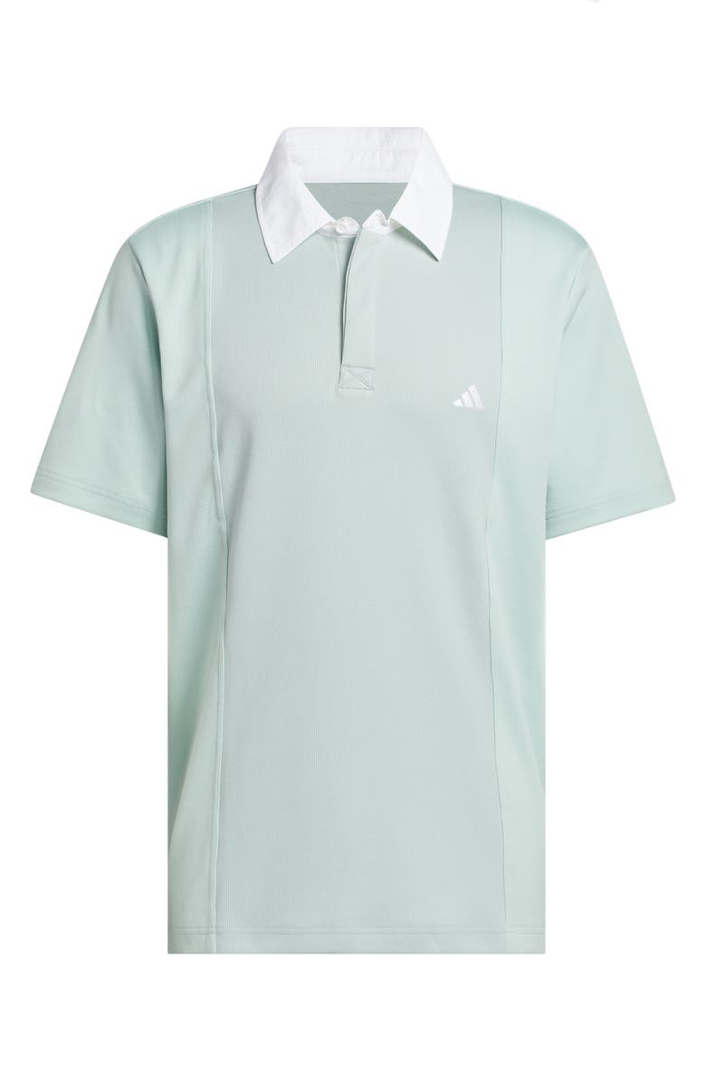 adidas Block Party Polo, Alternate, color, Wonder Sage