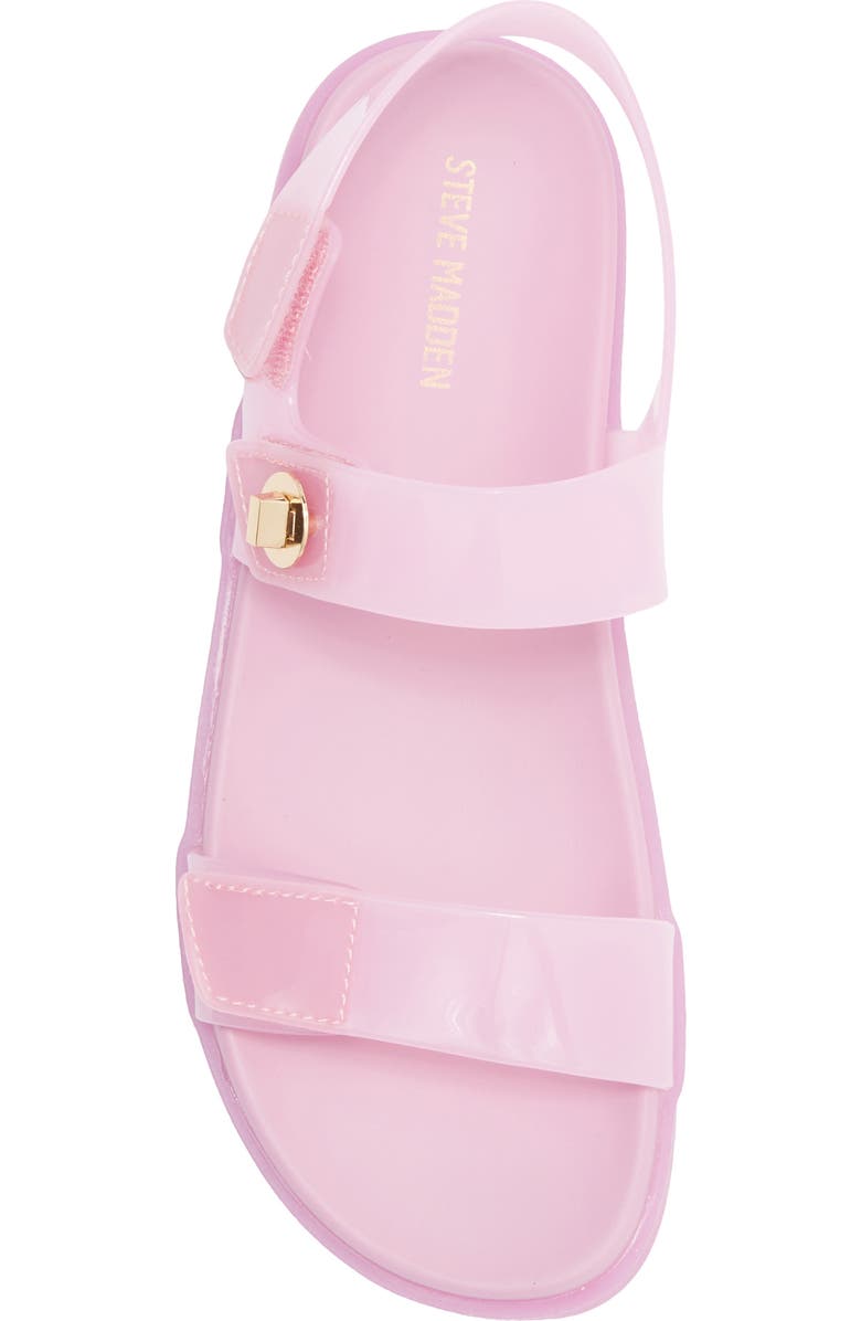 Steve Madden Kids' Breen Jelly Sandal, Alternate, color, Pink