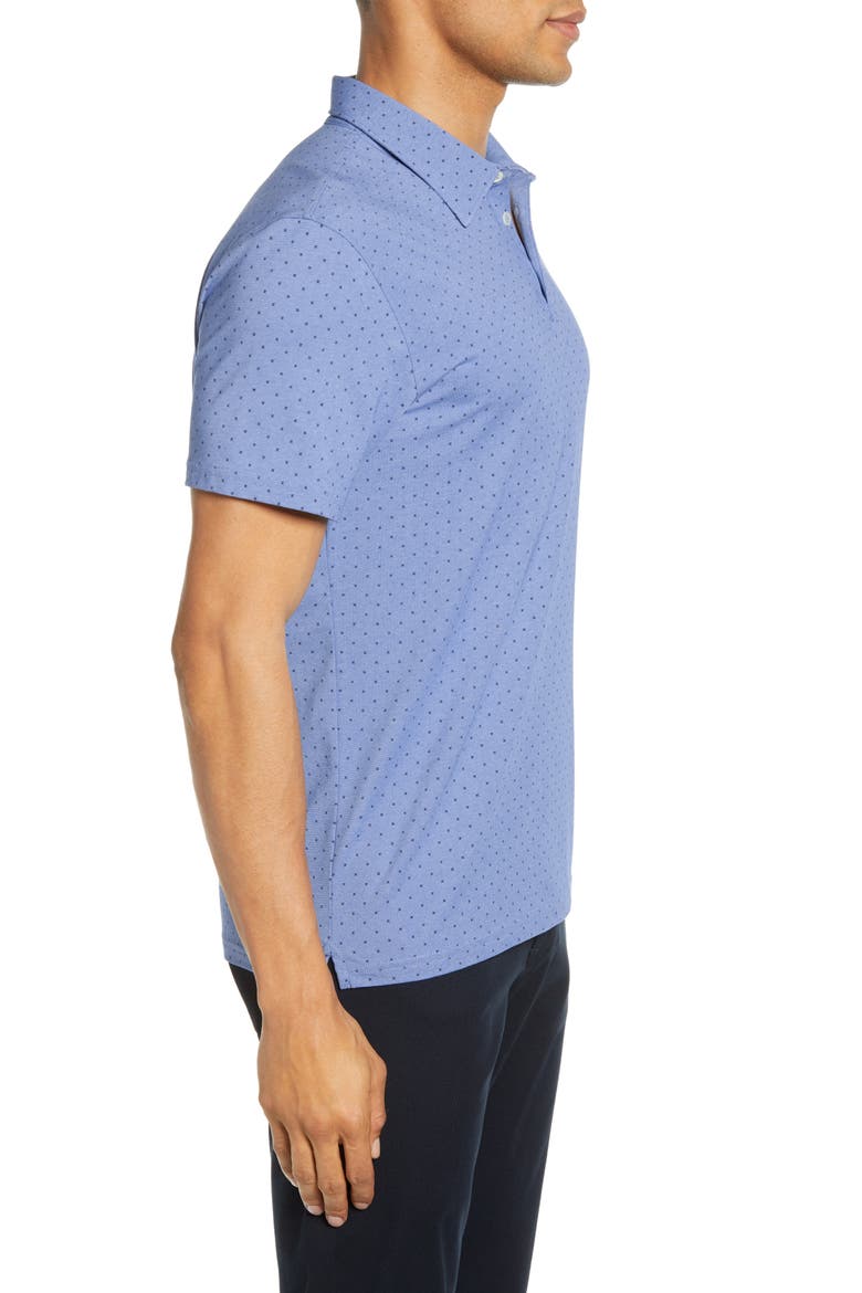 Bayville Regular Fit Dobby Polo, Alternate, color, LT BLUE
