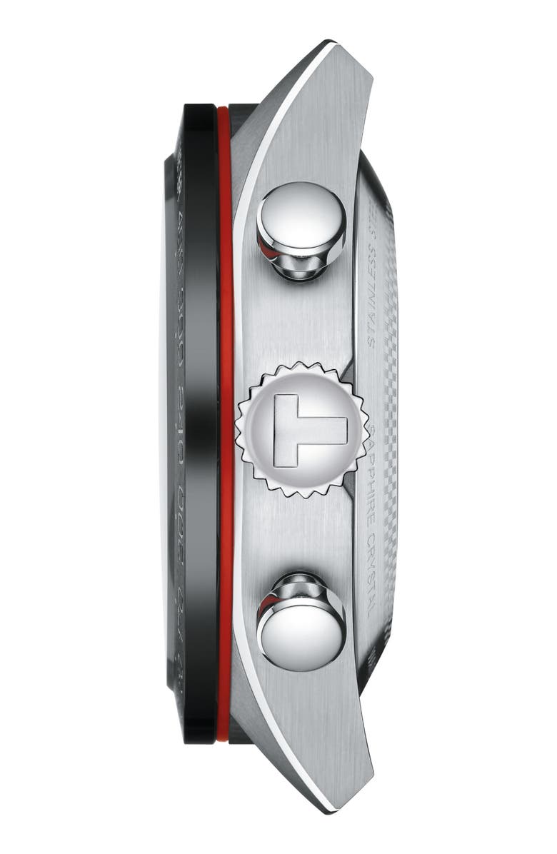 Tissot PRS 516 Bracelet Strap Automatic Chronograph Watch, 45mm, Alternate, color, 