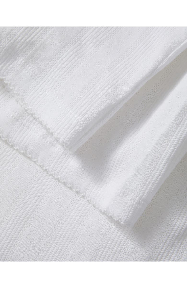 Petite Plume Pima Cotton Pointelle Pajama Pants, Alternate, color, 