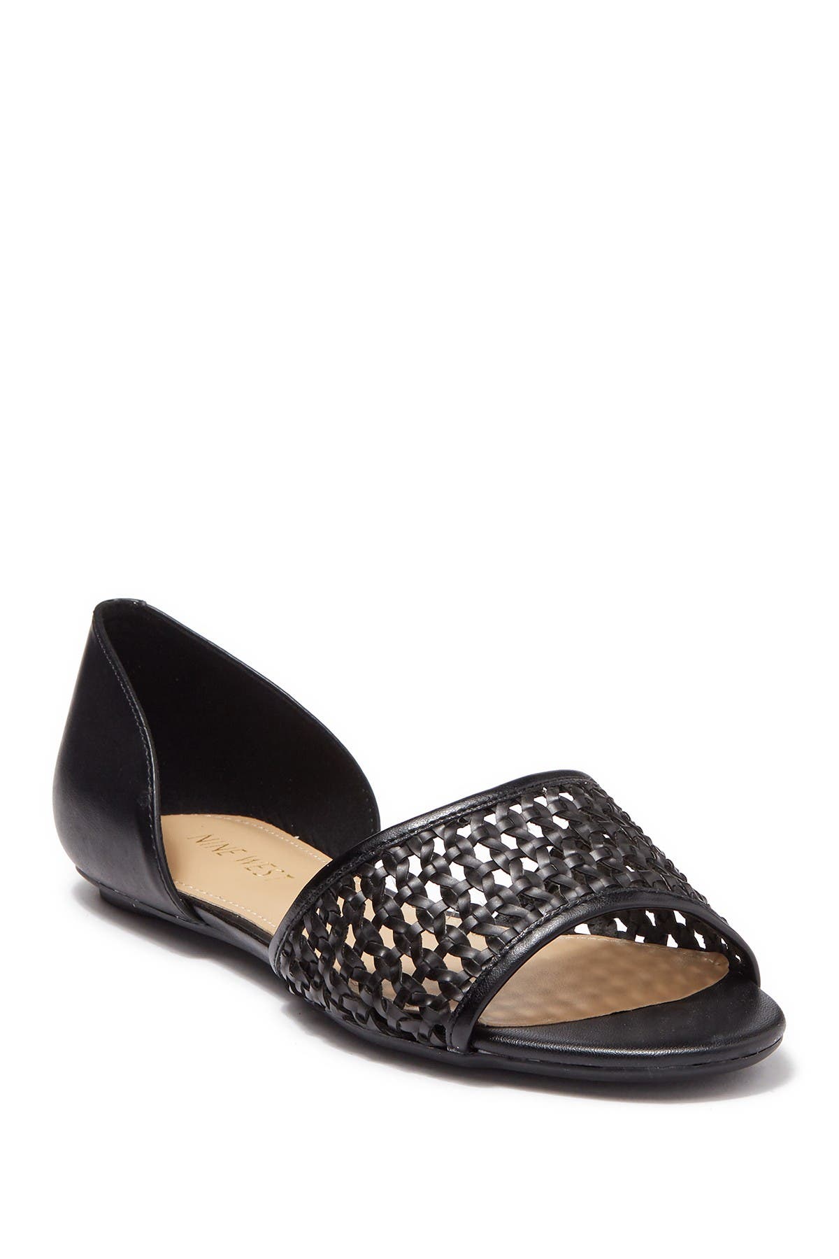 Nine West Woven d'Orsay Sandal, Alternate, color, 