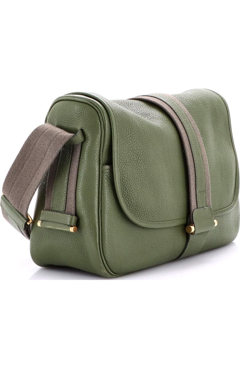 Pre-Owned Hermes Bourlingue Messenger Bag Clemence, Alternate, color, Canopee