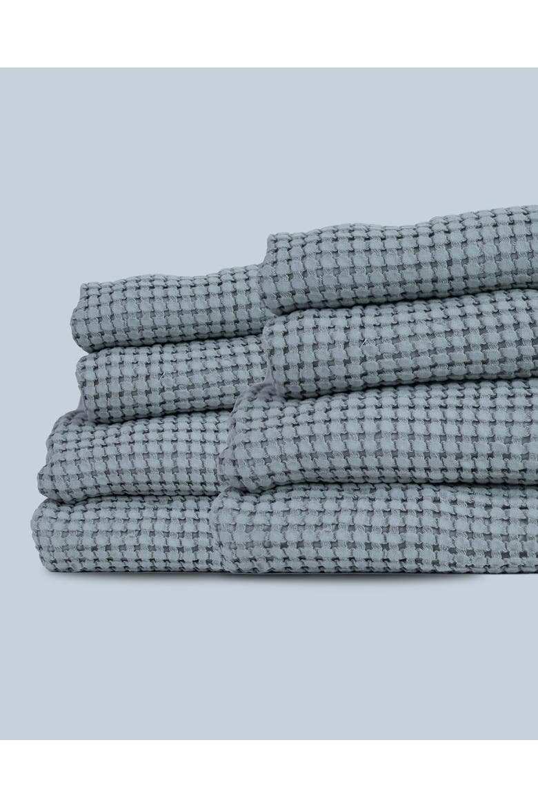 4 Body and 4 Hand Towel Set, Main, color, Gray