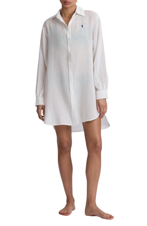 Boyfriend Cover-Up Shirt