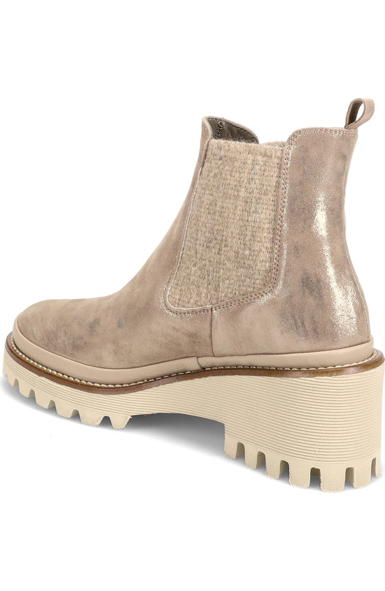 Ron White Emmaline Water Resistant Chelsea Boot, Alternate, color, Mink Suede