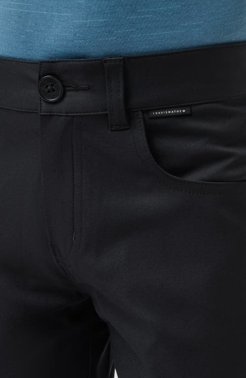 Travismathew Kids' Open To Close Stretch Pants In Black