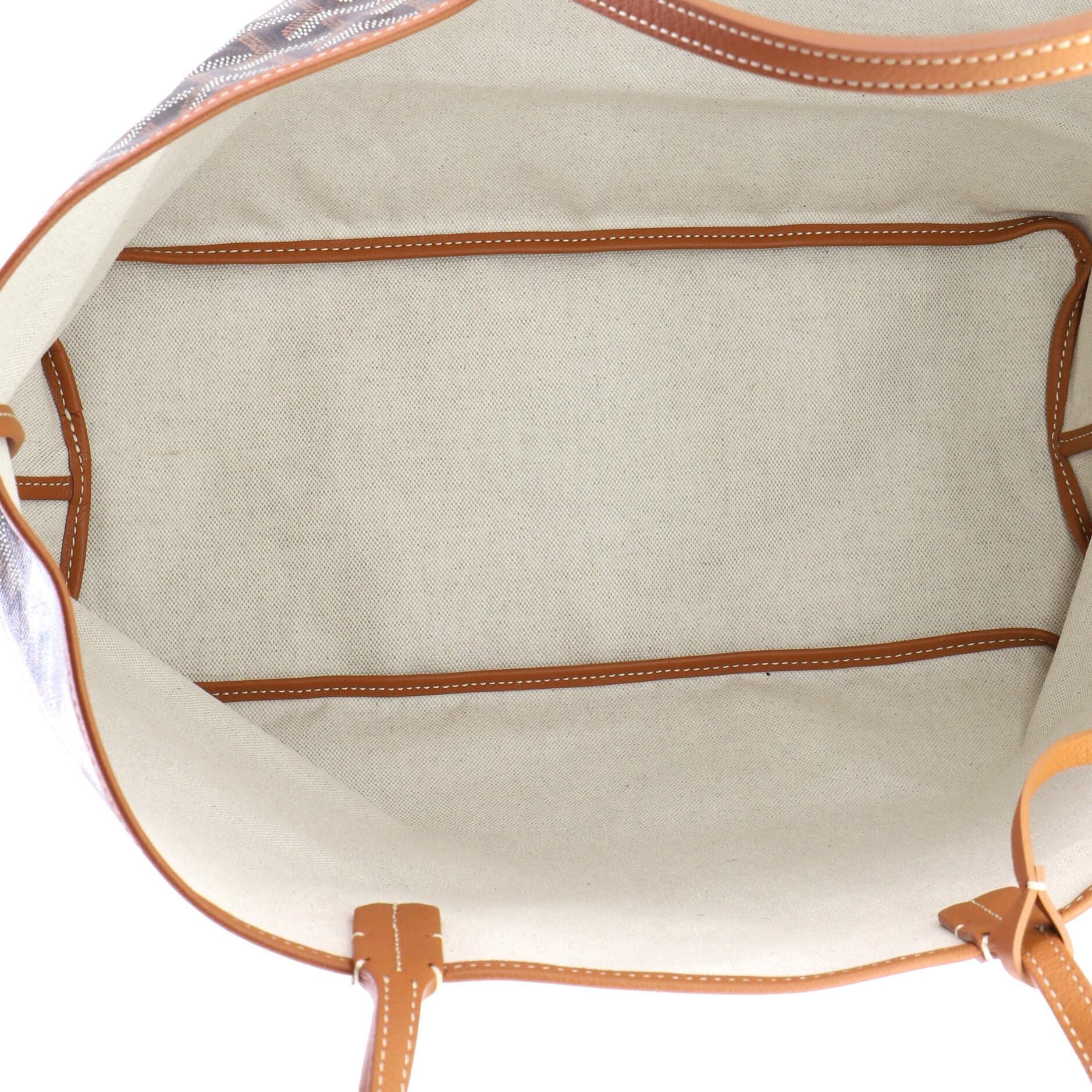 Pre-Owned Goyard Saint Louis Tote Coated Canvas PM, Alternate, color, Brown