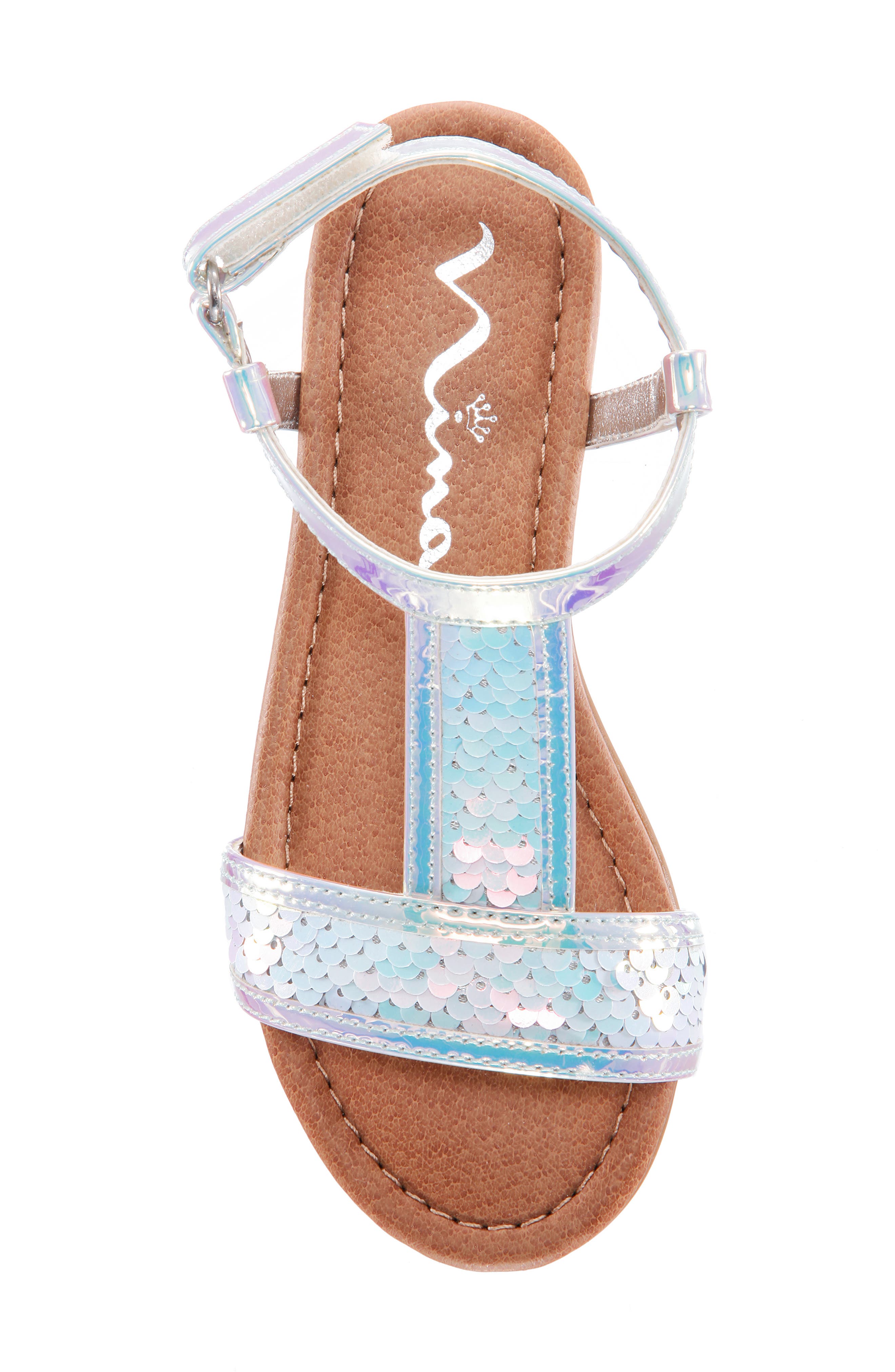 Nina Jenelle Sequin Sandal, Alternate, color, 