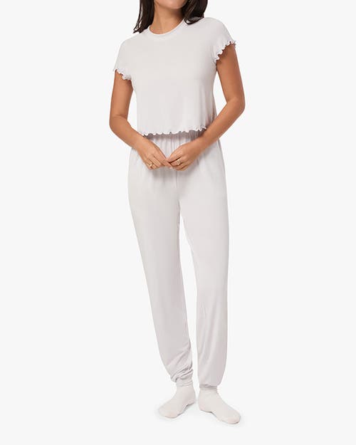 Weworewhat Boxy Baby Tee In Cloud Grey