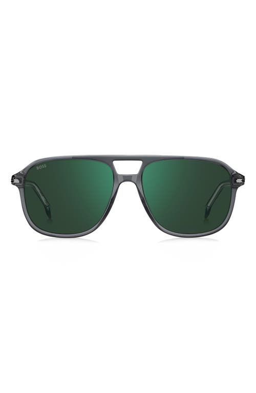 Hugo Boss Boss 57mm Square Sunglasses