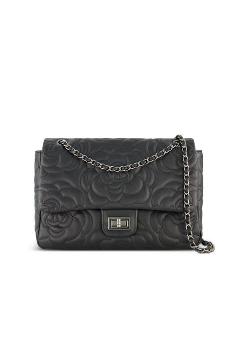 Alessia Rose Embossed Leather Bag