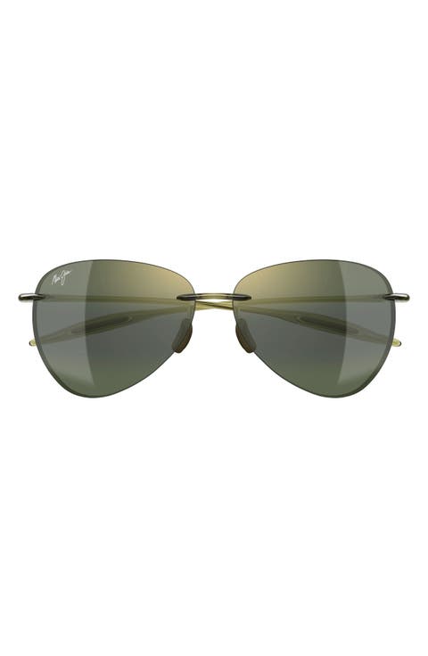 Sugar Beach 62mm PolarizedPlus2® Round Sunglasses