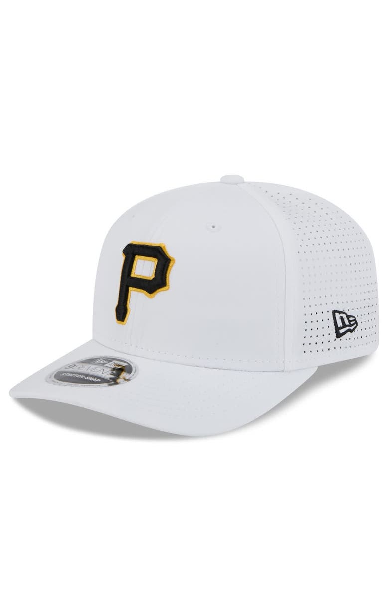 New Era Men's New Era  White Pittsburgh Pirates 2025 Spring Training 9SEVENTY COOLERA Stretch-Snap Hat, Main, color, 