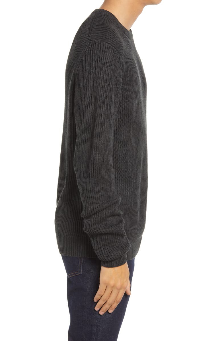 French Connection Men's Ribbed Crewneck Sweater, Alternate, color, 