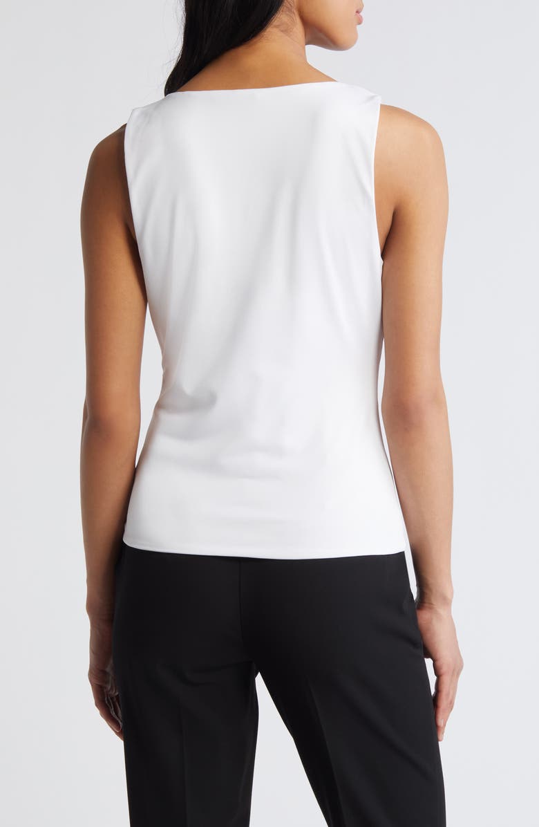 Halogen<sup>®</sup> Sweetheart Sleeveless Knit Top, Alternate, color, Bright White