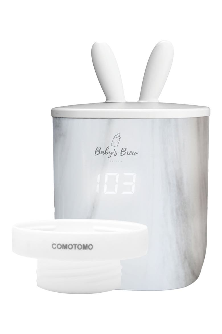 3.0 Portable Bottle Warmer Pro with Comotomo Adapter, Main, color, MARBLE