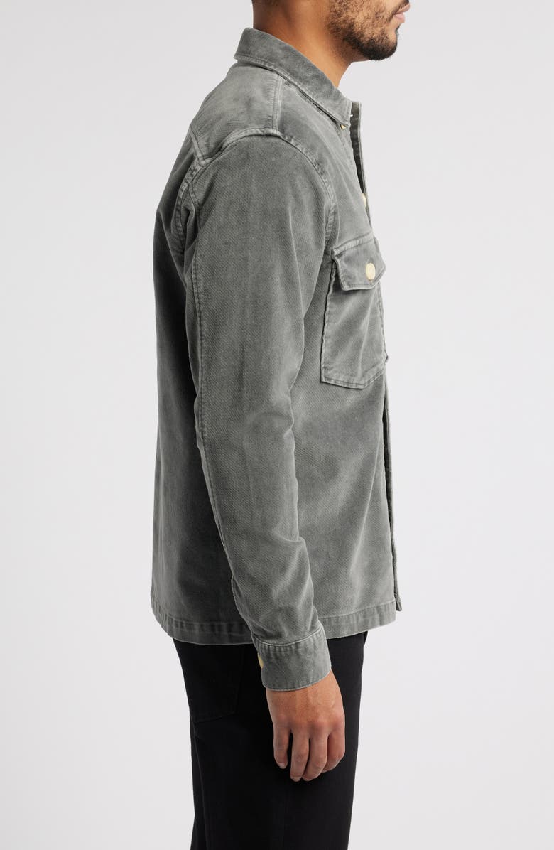 AllSaints Harrier Stretch Button-Up Shirt, Alternate, color, 