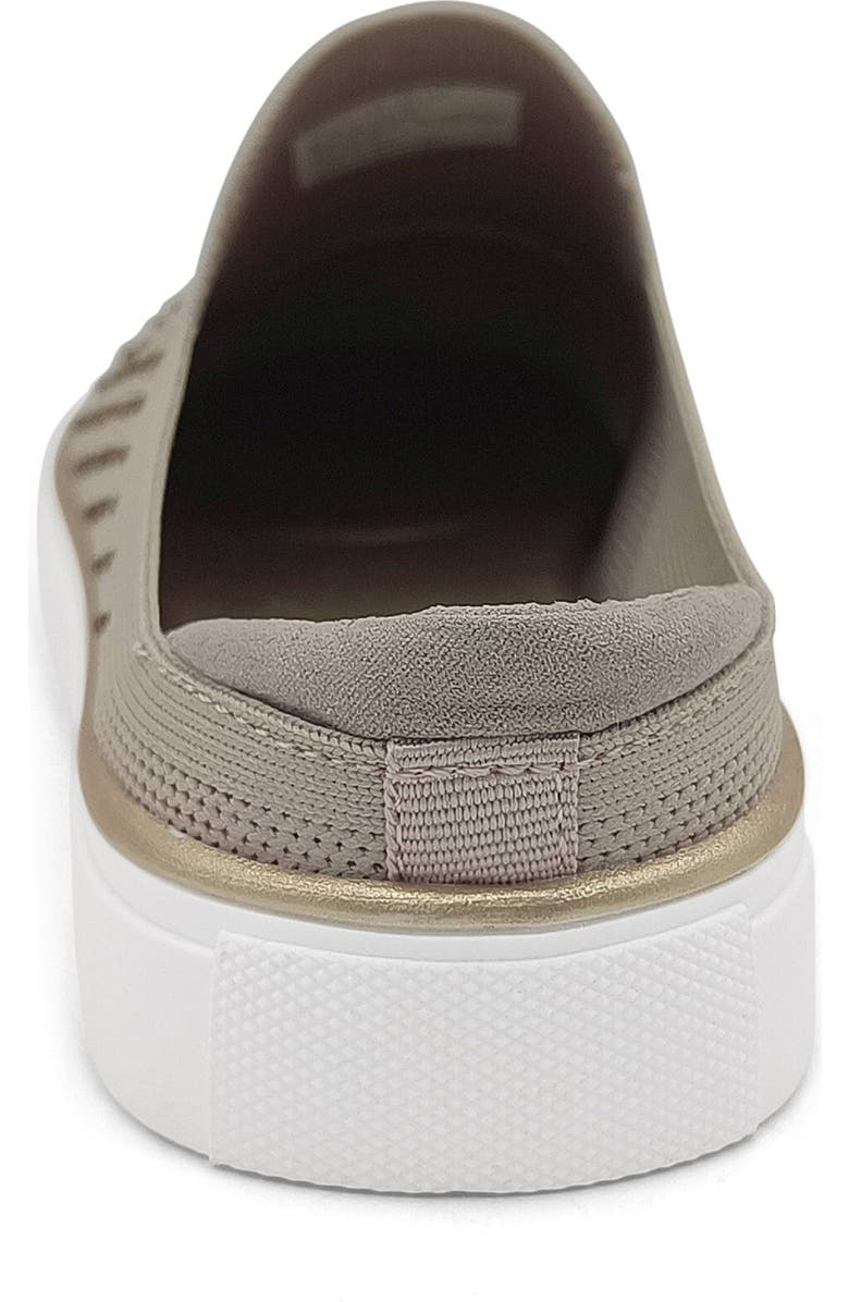 Reaction Kenneth Cole Bonnie Rhinestone Mule Sneaker, Alternate, color, Irish Cream Knit