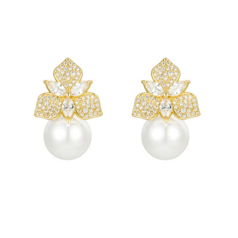 Sophie Pearl Drop Earrings