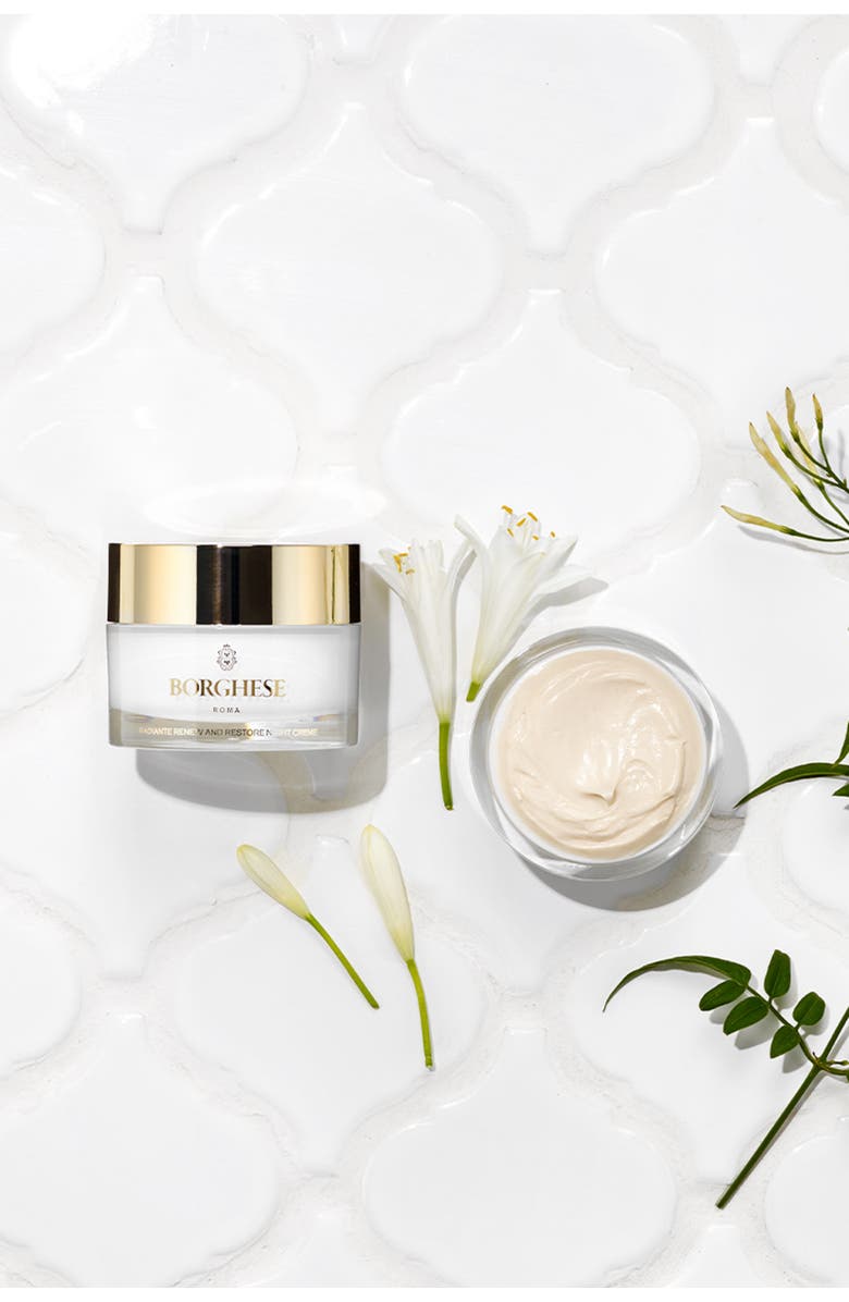 Borghese Radiante Renew and Restore Night Creme, Alternate, color, NO COLOR