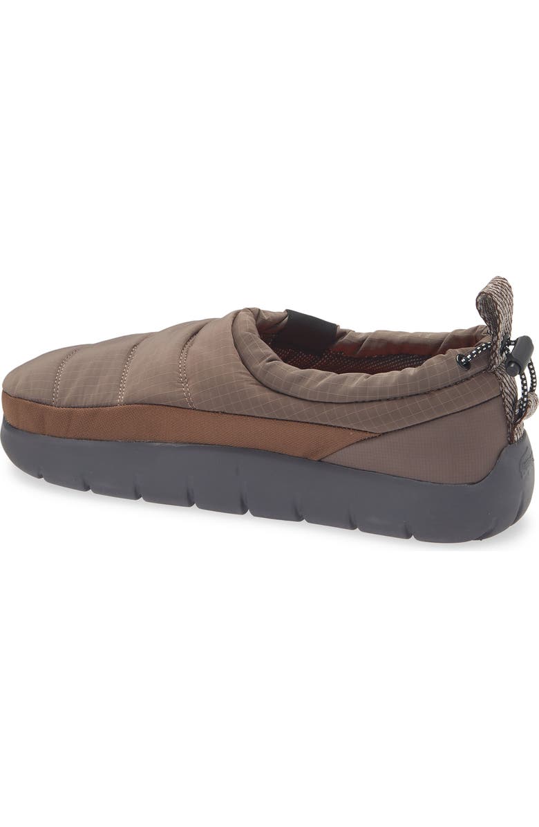 Lacoste Serve 2 Slipper, Alternate, color, Brown/ Dark Grey