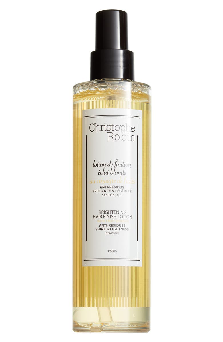 Christophe Robin Brightening Hair Finish Lotion with Fruit Vinegar, Main, color, 
