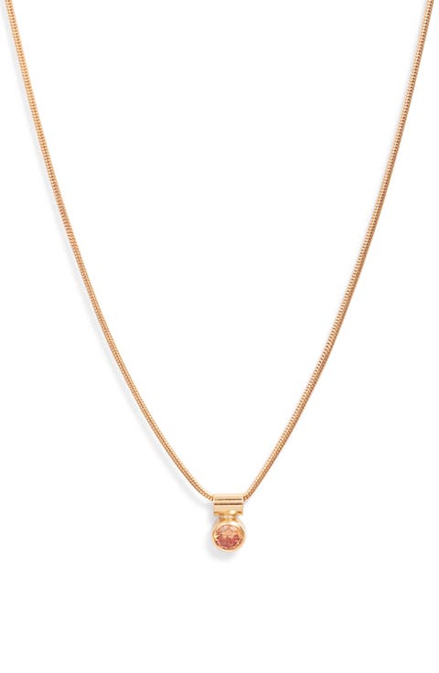 Ellie Birthstone Necklace