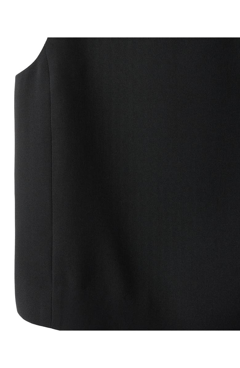 MANGO Round Neck Sleeveless Suiting Top, Alternate, color, 