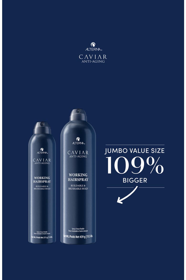 Caviar Anti-Aging Working Hairspray, Alternate, color, NO COLOR