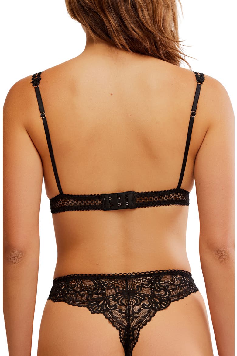 Lace Lover Bralette, Alternate, color, BLACK