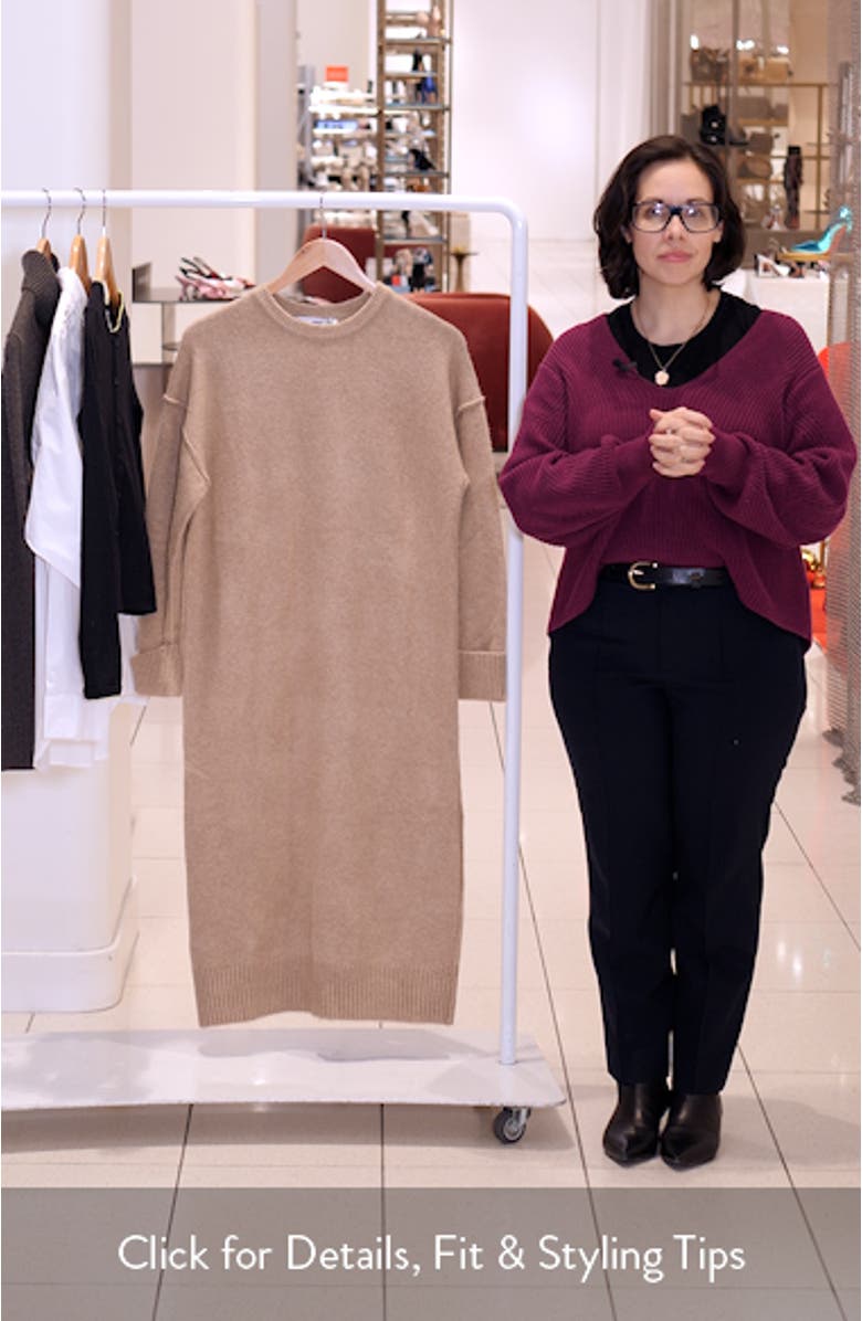 Mariam Long Sleeve Maxi Sweater Dress, sales video thumbnail