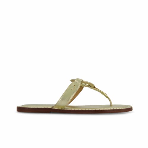 Bernardo Footwear Matrix 2 Thong Sandal In Champagne