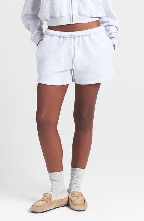 Cotton Blend Fleece Classic Shorts