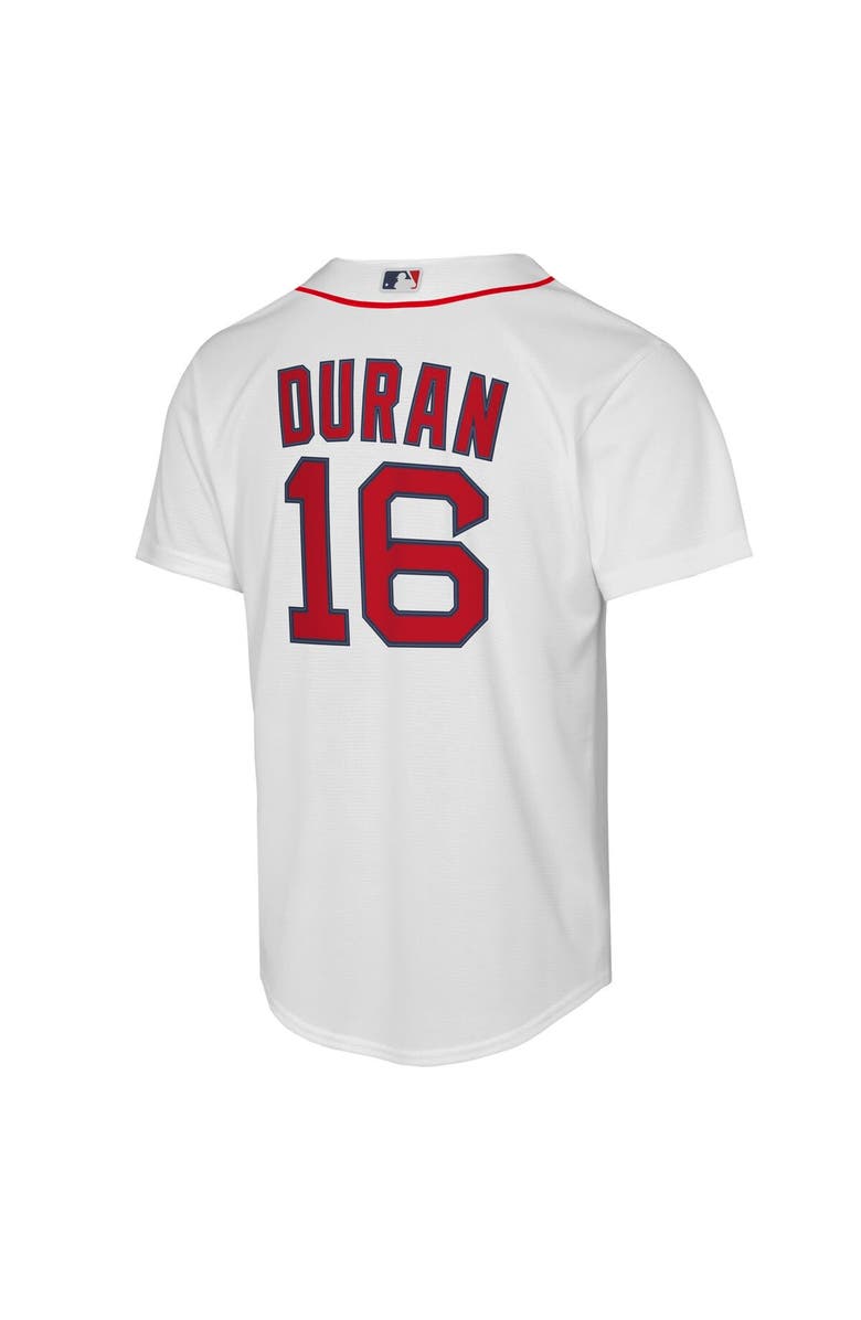 Nike Youth Nike Jarren Duran White Boston Red Sox Home Replica Player Jersey, Alternate, color, White