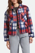 Brixton Bowery Plaid Flannel Button-Up Shirt