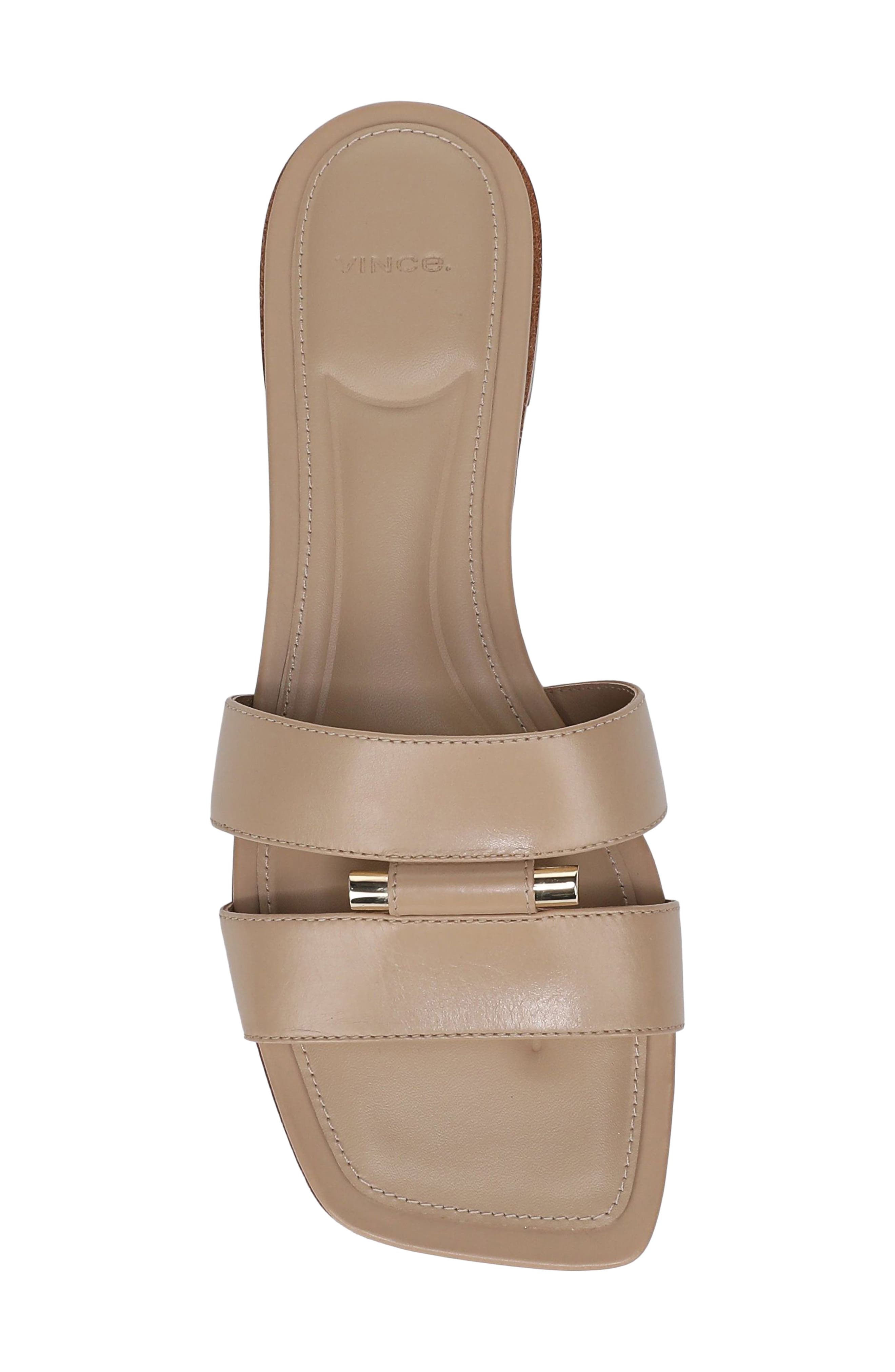 Piper Slide Sandal, Alternate, color, WARM ALMOND