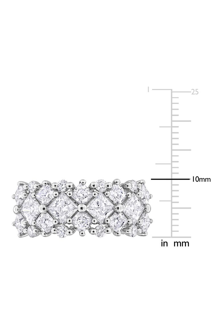 Dew Lab Grown Moissanite Tapered Ring, Alternate, color, WHITE