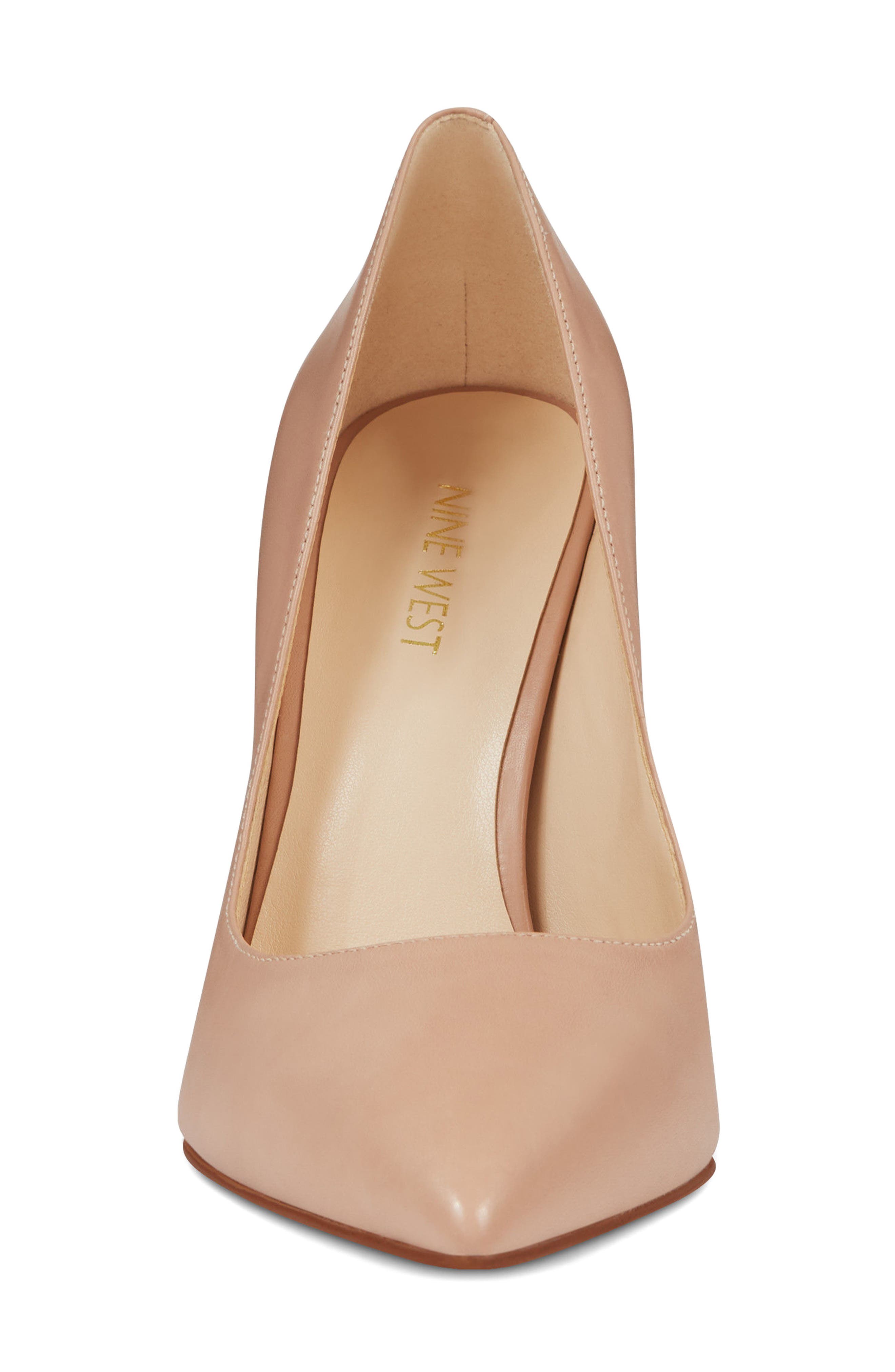 Tatiana Pointed Toe Pump, Alternate, color, NATURAL