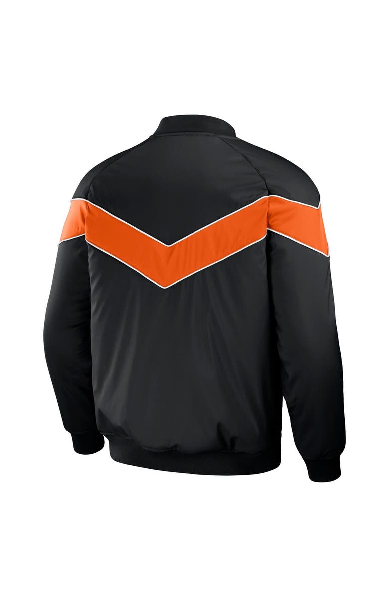 Darius Rucker Collection by Fanatics Men's Darius Rucker Collection by Fanatics Black Baltimore Orioles Baseball Raglan Full-Snap Jacket, Alternate, color, Black