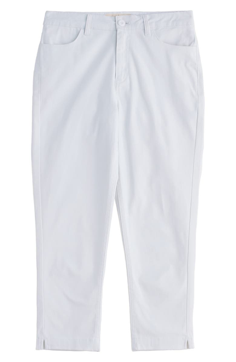 Seasalt Cornwall Albert Quay High Waist Crop Pants, Alternate, color, Chalk