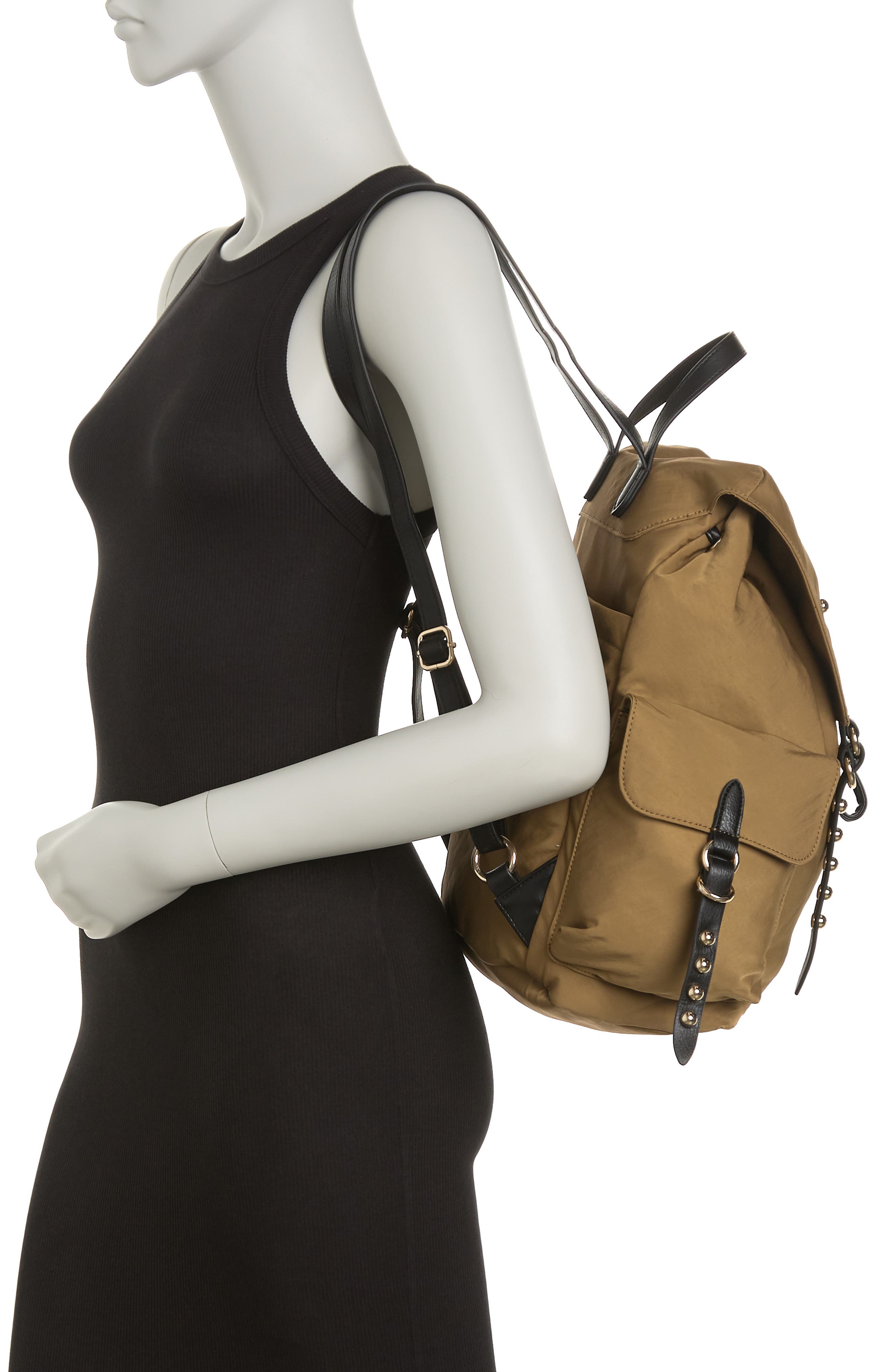 Rebecca Minkoff Bowie Nylon Backpack, Alternate, color, 