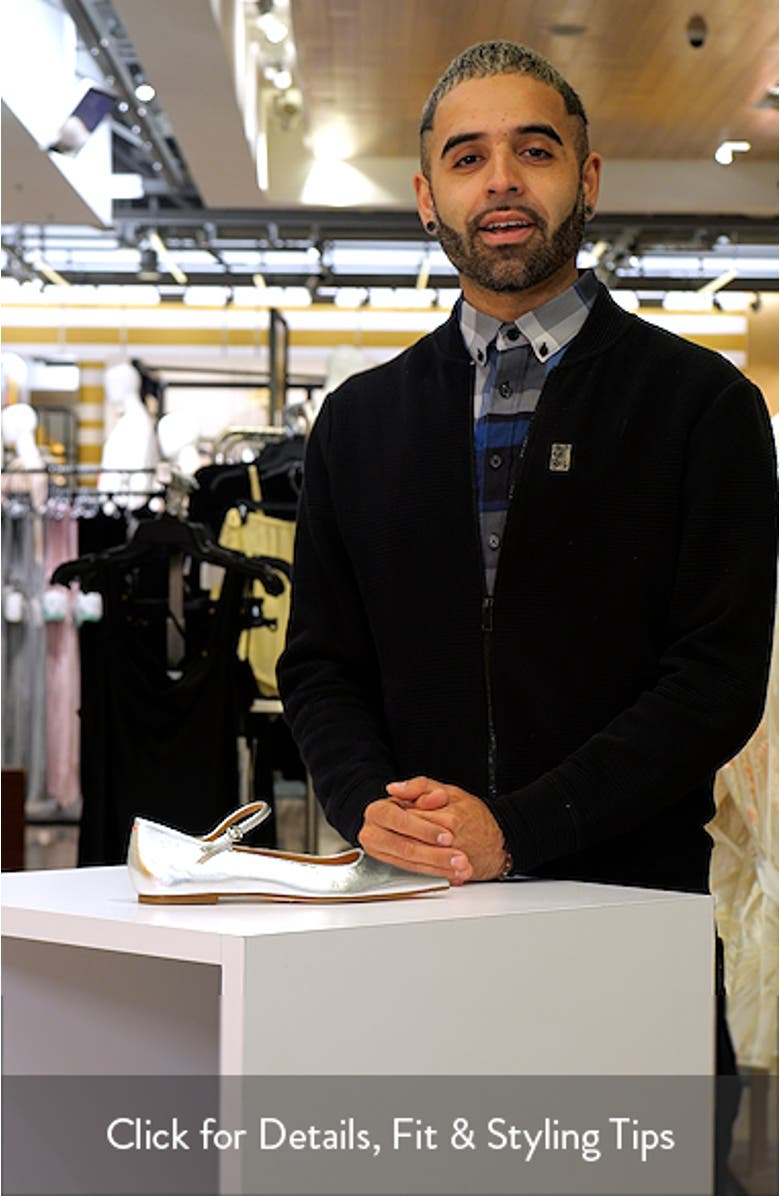 Cleo Pointed Toe Mary Jane Flat, sales video thumbnail