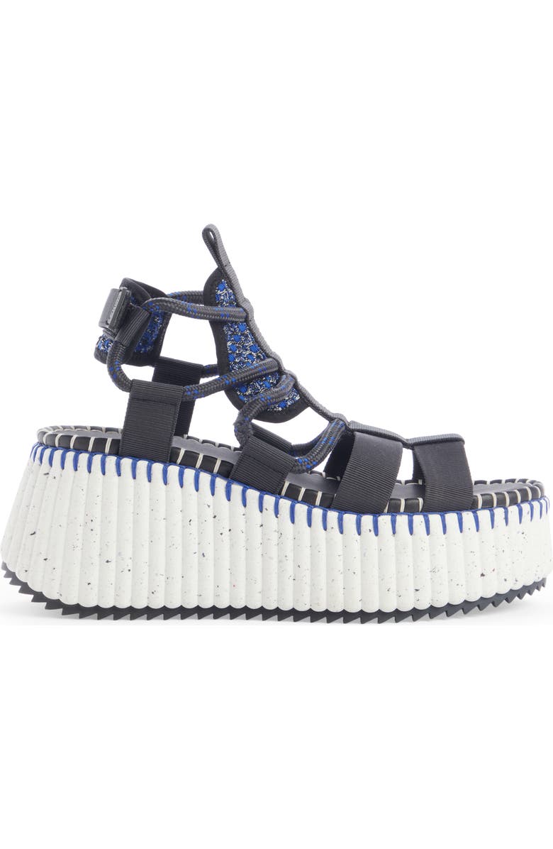 Chloé Nama Platform Sandal, Alternate, color,