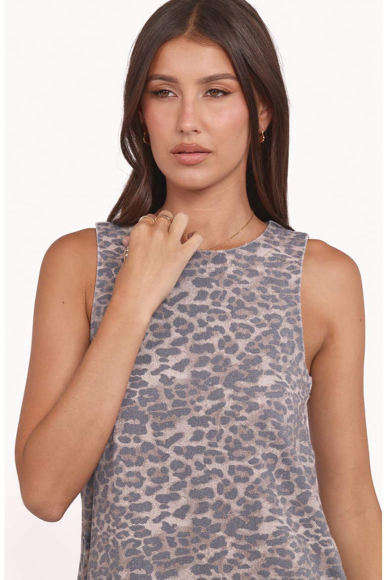 Deja A-Line Minidress, Alternate, color, LEOPARD