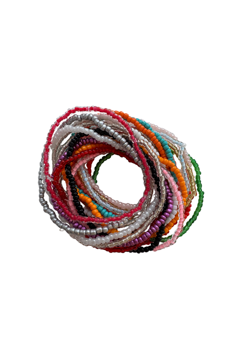 Erin McDermott Jewelry Wildflower Fields Bracelet Stack, Main, color, Pink