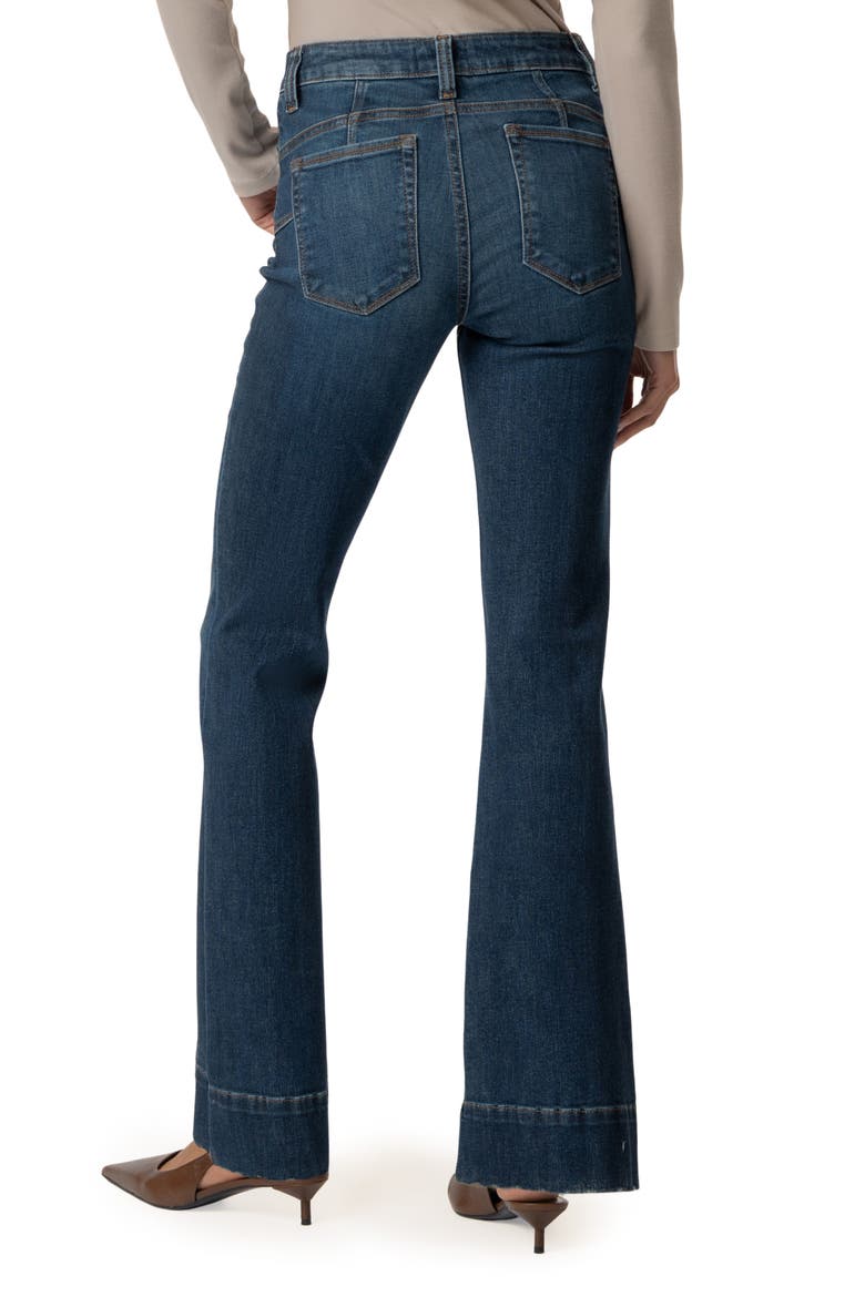 Stella High Waist Fab Ab Flare Jeans, Alternate, color, CHARMER W/DARK