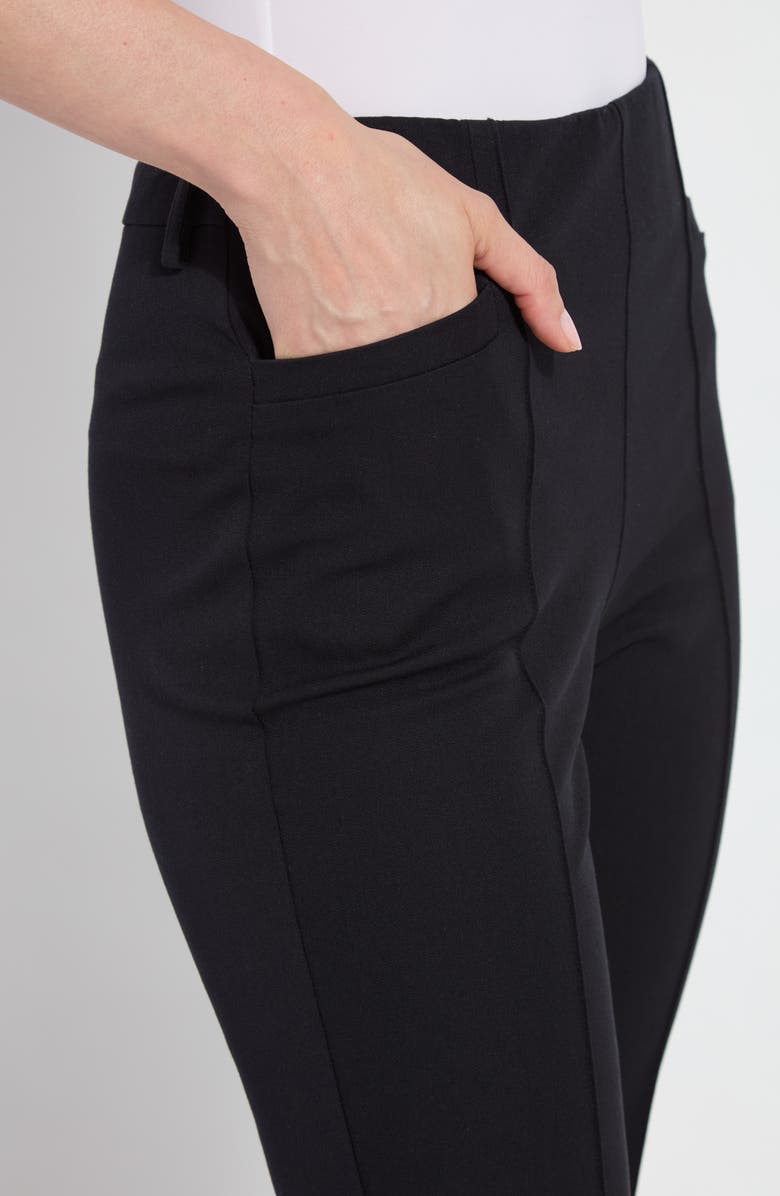 Lysse Amanda Pocket Crop Bootcut Pants, Alternate, color, Black